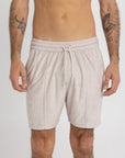 Taupe Terry Towel Short