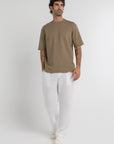 Khaki Premium Oversized T-Shirt