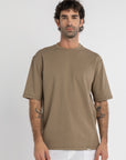Khaki Premium Oversized T-Shirt