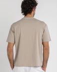 Dusty Beige Premium Relaxed Fit T-Shirt