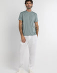 Mint Mercerised Cotton T-Shirt