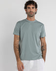 Mint Mercerised Cotton T-Shirt