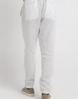 Men`s White Linen Pants
