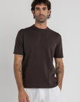 Brown Knitted T-Shirt