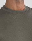 Olive Knitted T-Shirt