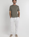 Olive Knitted T-Shirt