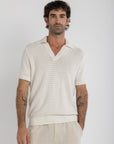 Off-White Heavy Knit Polo