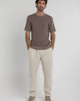 Khaki Capri Knit T-Shirt