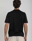 Black Knitted T-Shirt