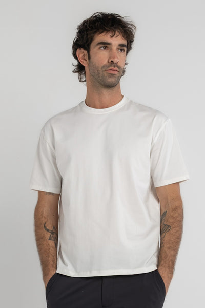 White Premium Relaxed Fit T-Shirt