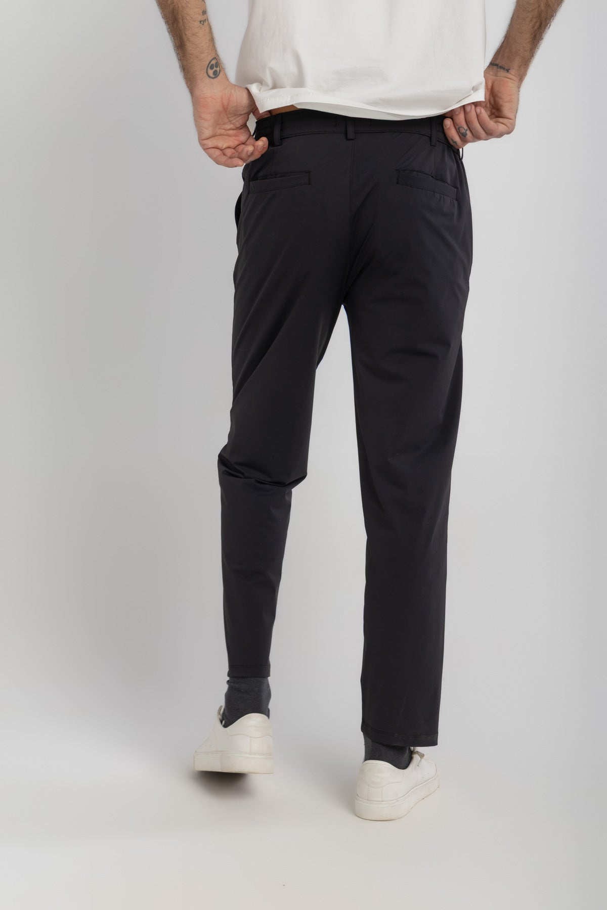 Black All Day Stretch Pants