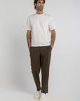 Khaki All Day Stretch Pants