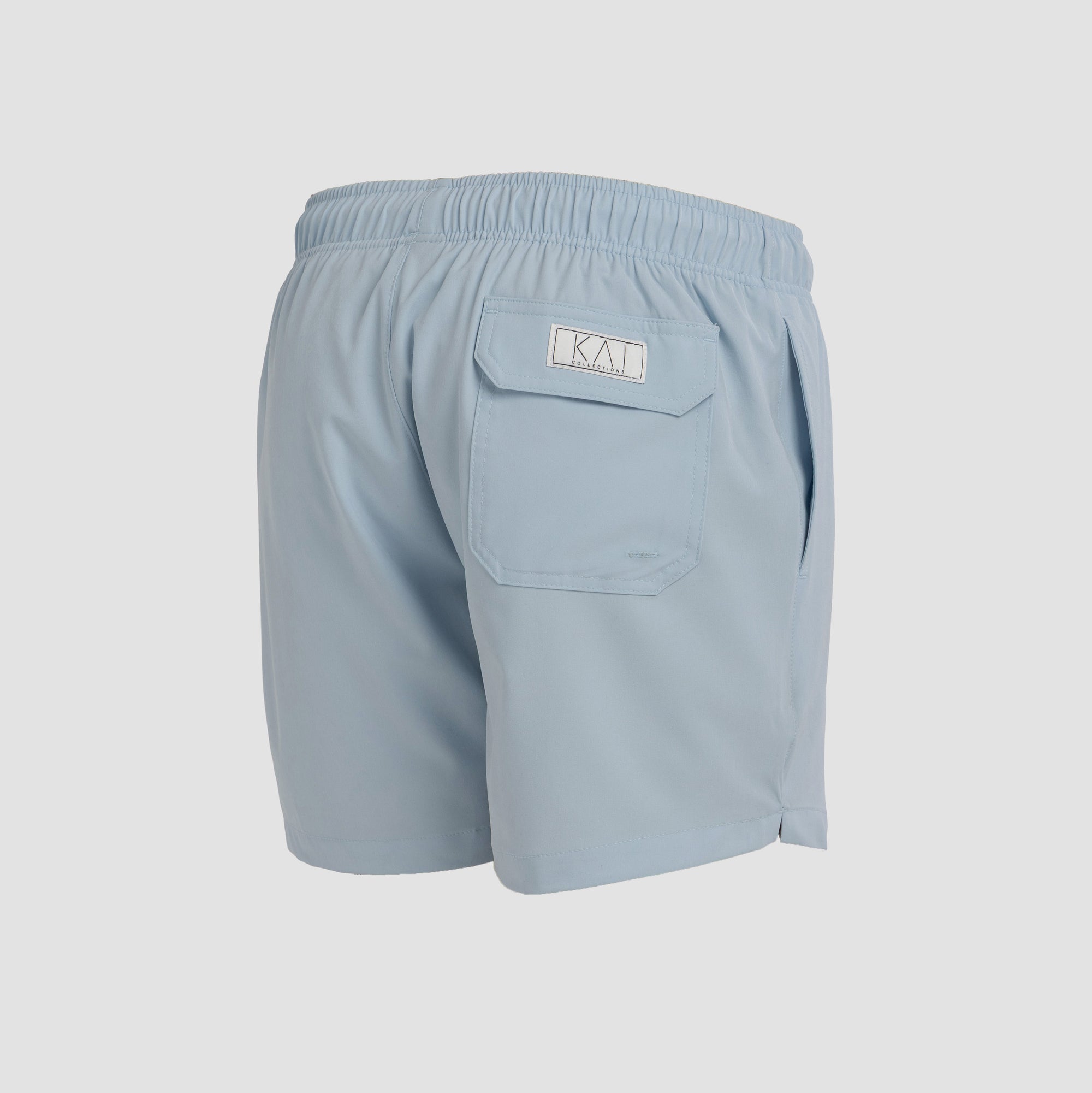 Baby Blue Swim Shorts (4 Way Stretch)