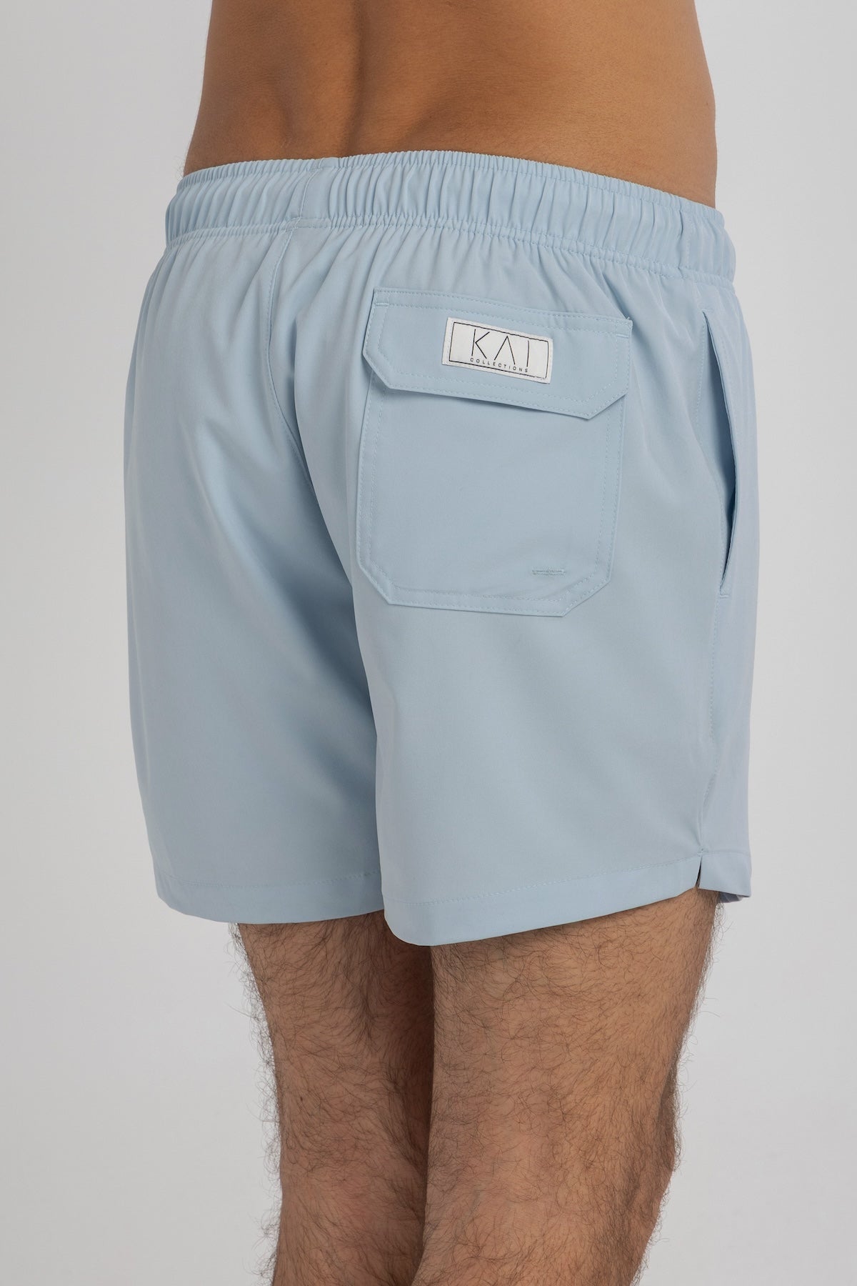 Baby Blue Swim Shorts (4 Way Stretch)
