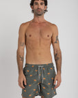 Olive Camels Swim Shorts