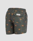 Olive Camels Swim Shorts