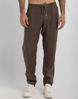 Dusty Taupe Linen Pants