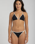 Black Zaria Bikini Top