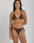 Mocha Maya Bikini Top