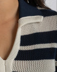 Women's Knit Stripe Polo