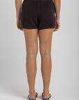 Women's Knit Brown Short