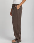 Women's Dusty Taupe Linen Pants