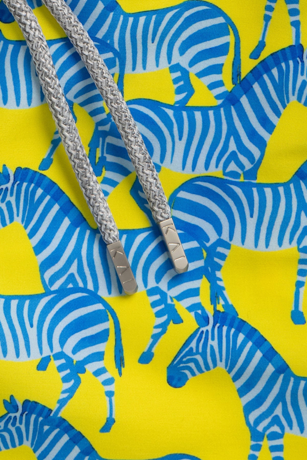 Yellow Zebra Swim Shorts