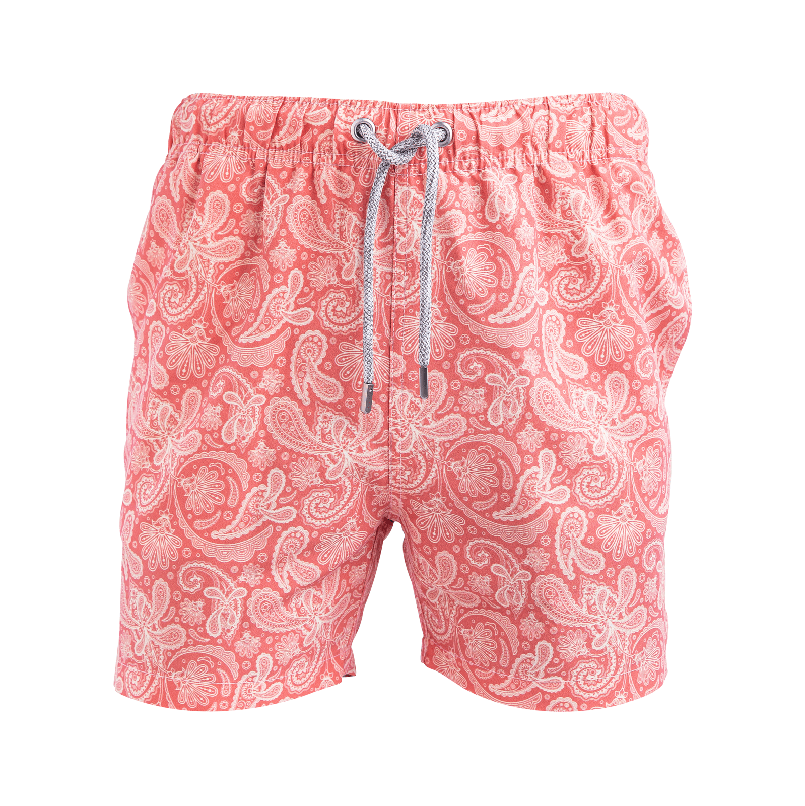 Rose Paisley Swim Shorts