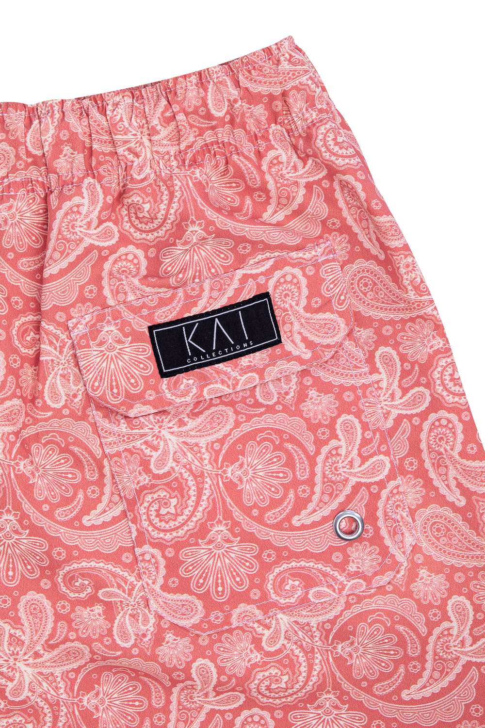 Rose Paisley Swim Shorts