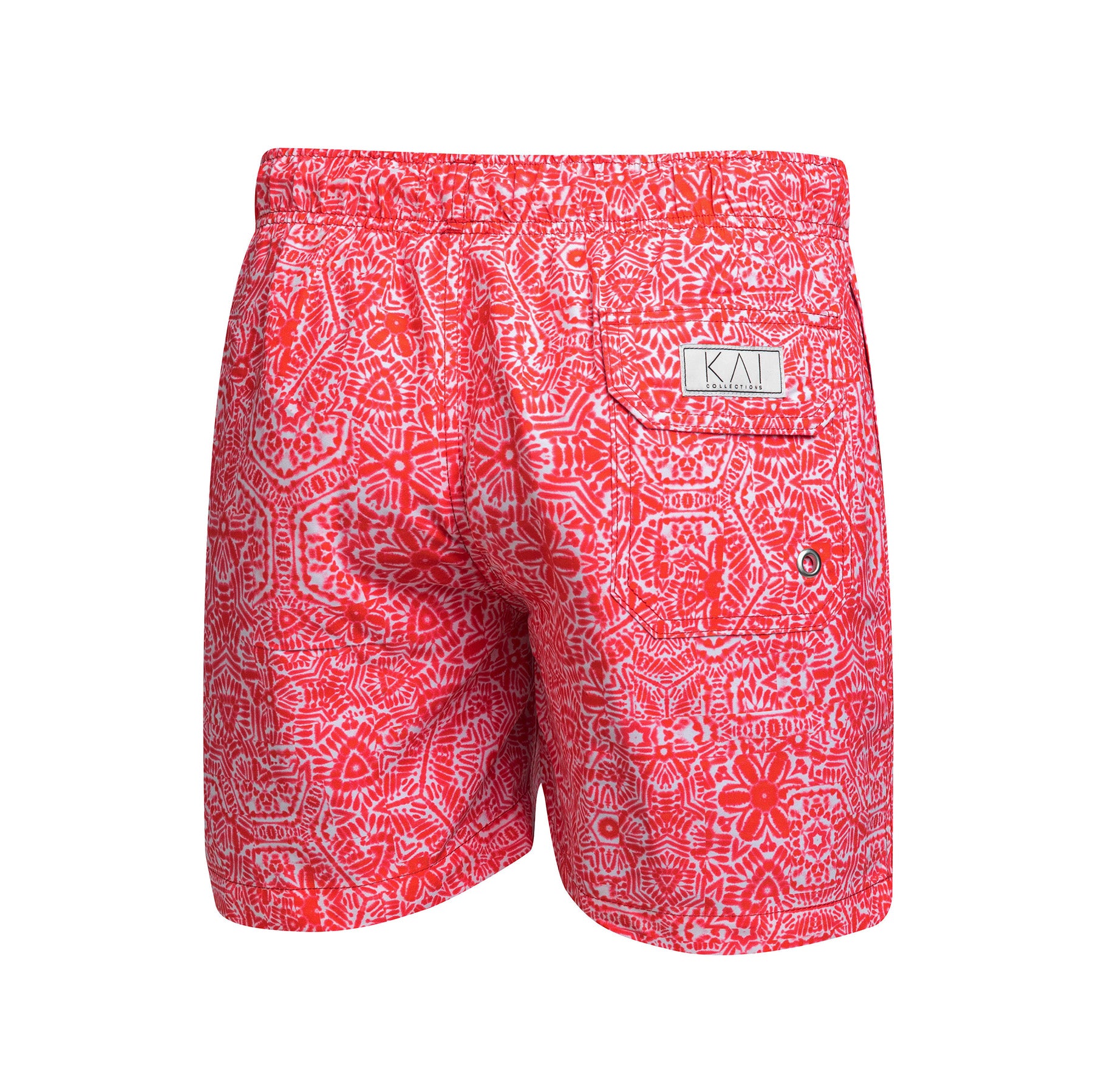 Coral Tribal Tie Dye