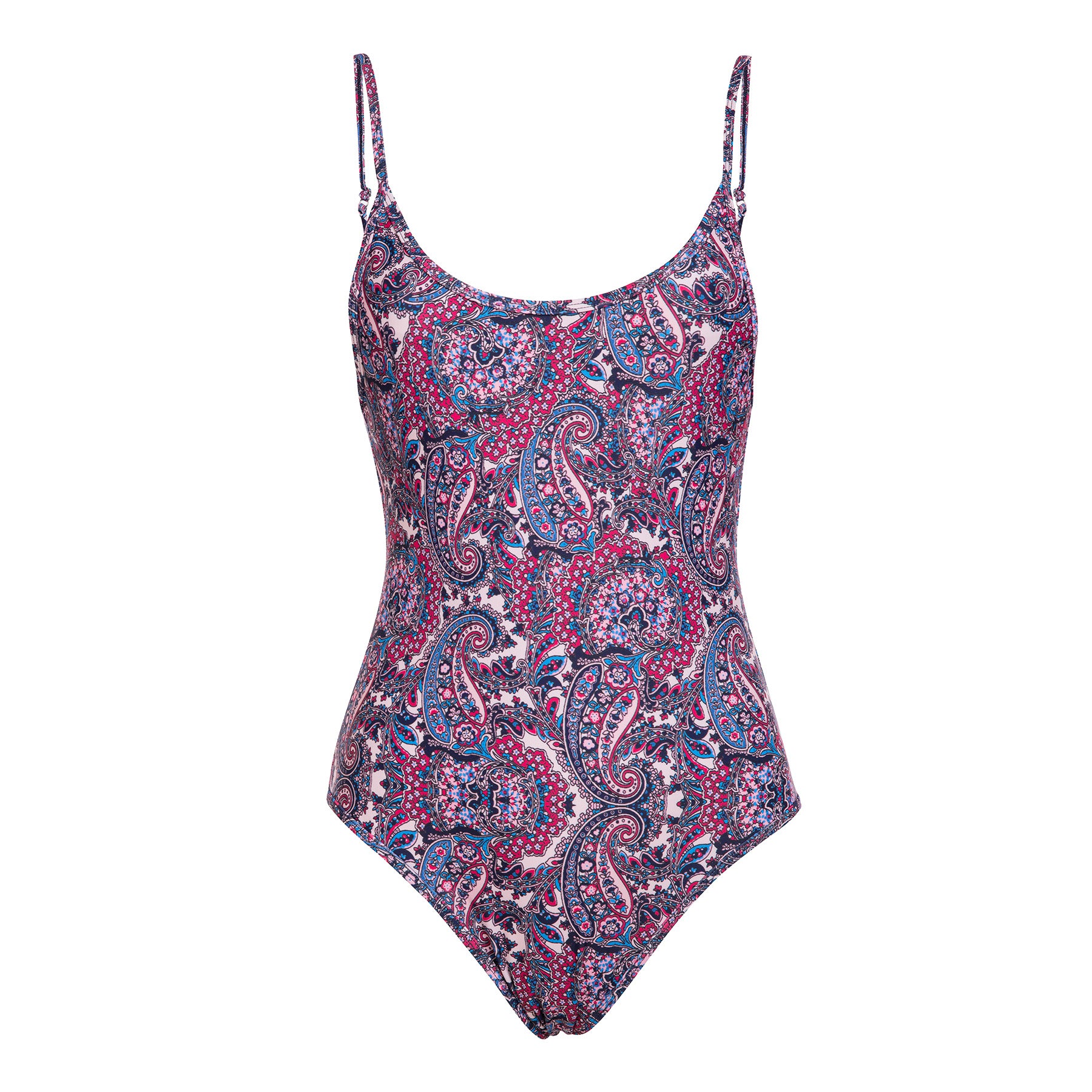 Pink Paisley One Piece