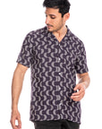 Navy Spiral Shirt