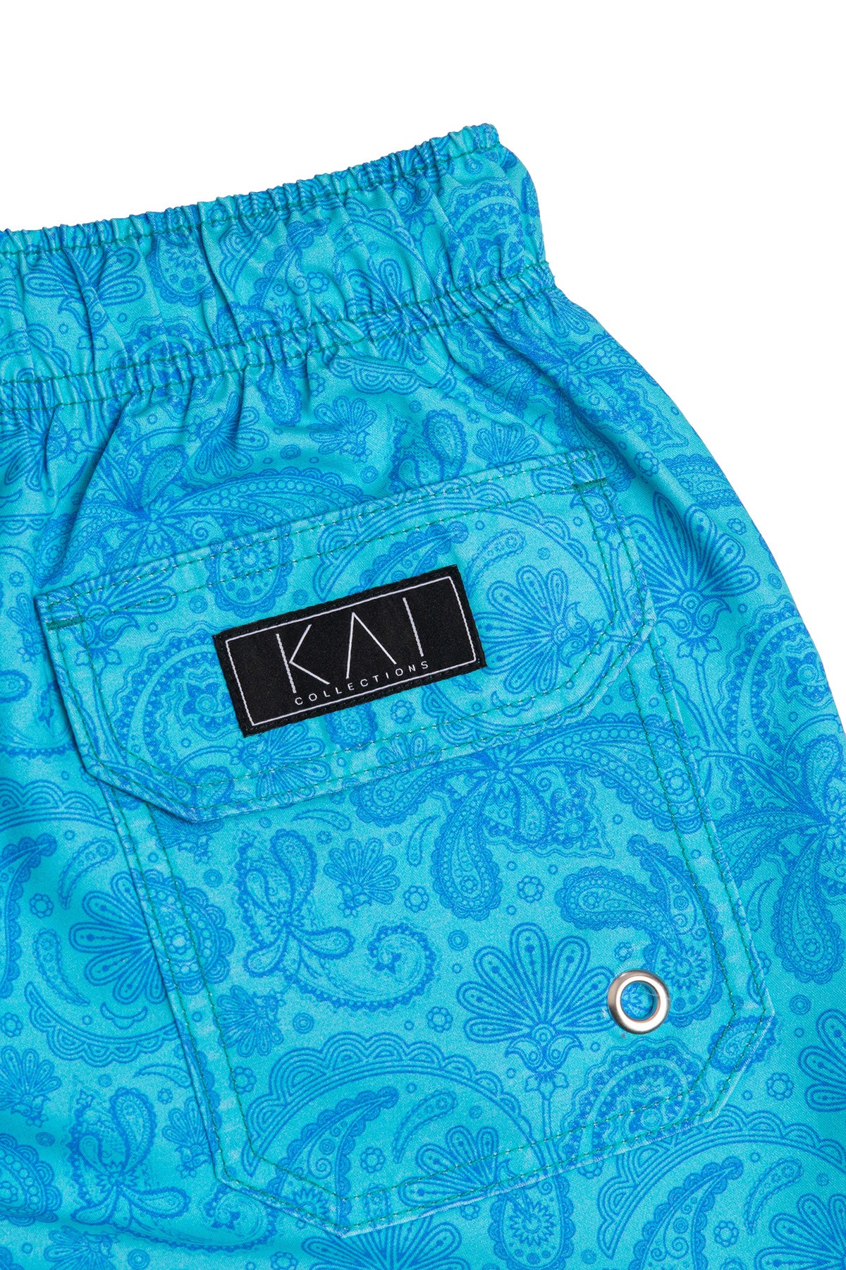 Turquoise Paisley