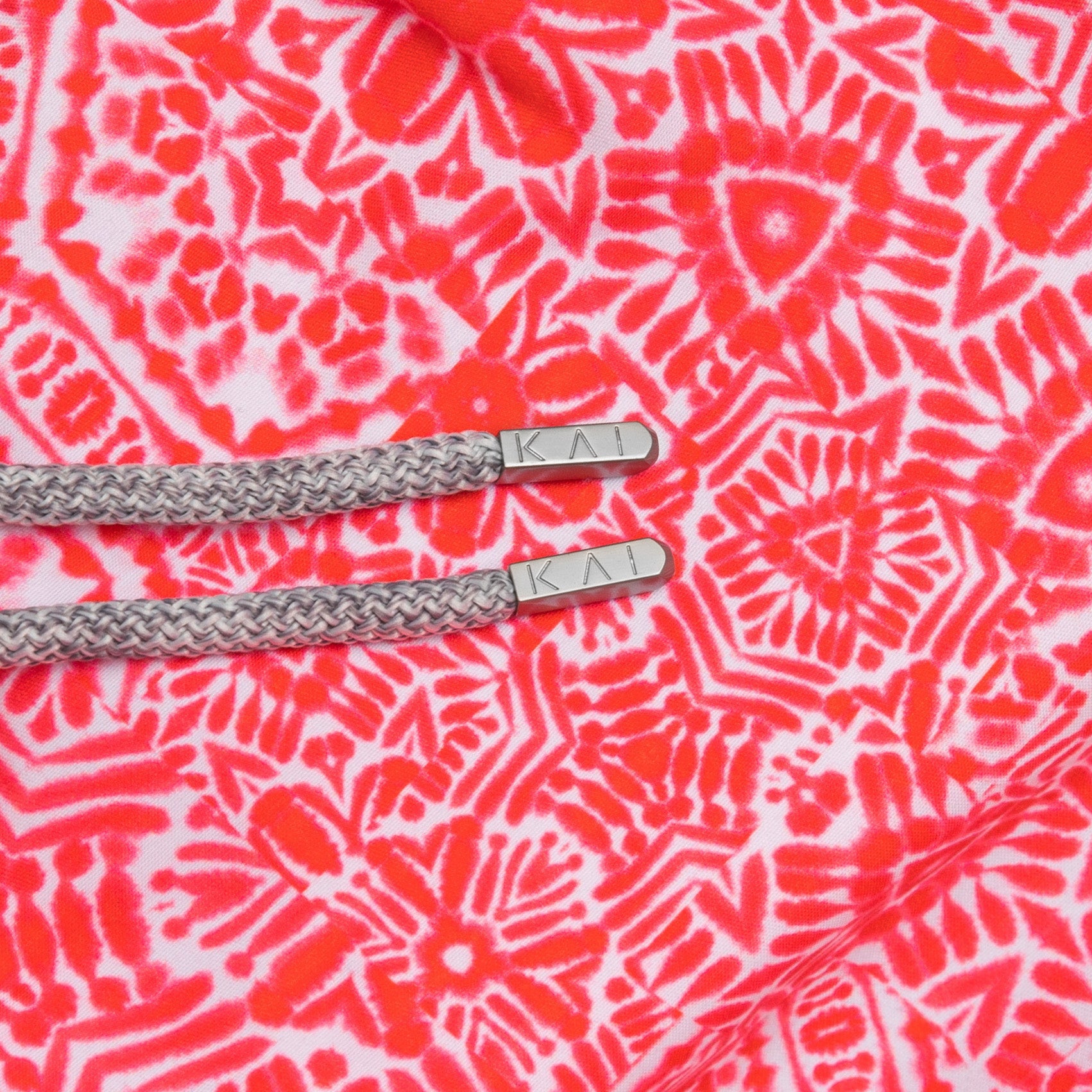 Coral Tribal Tie Dye