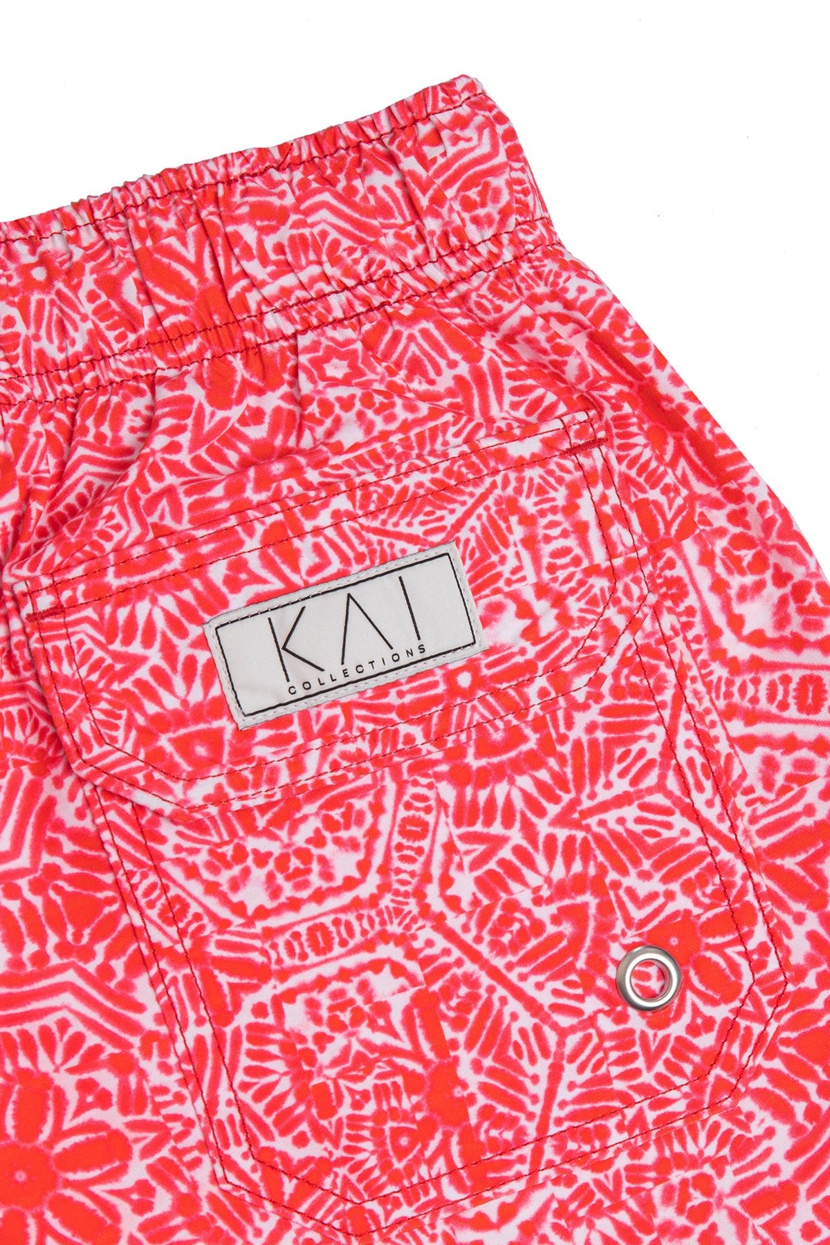 Coral Tribal Tie Dye