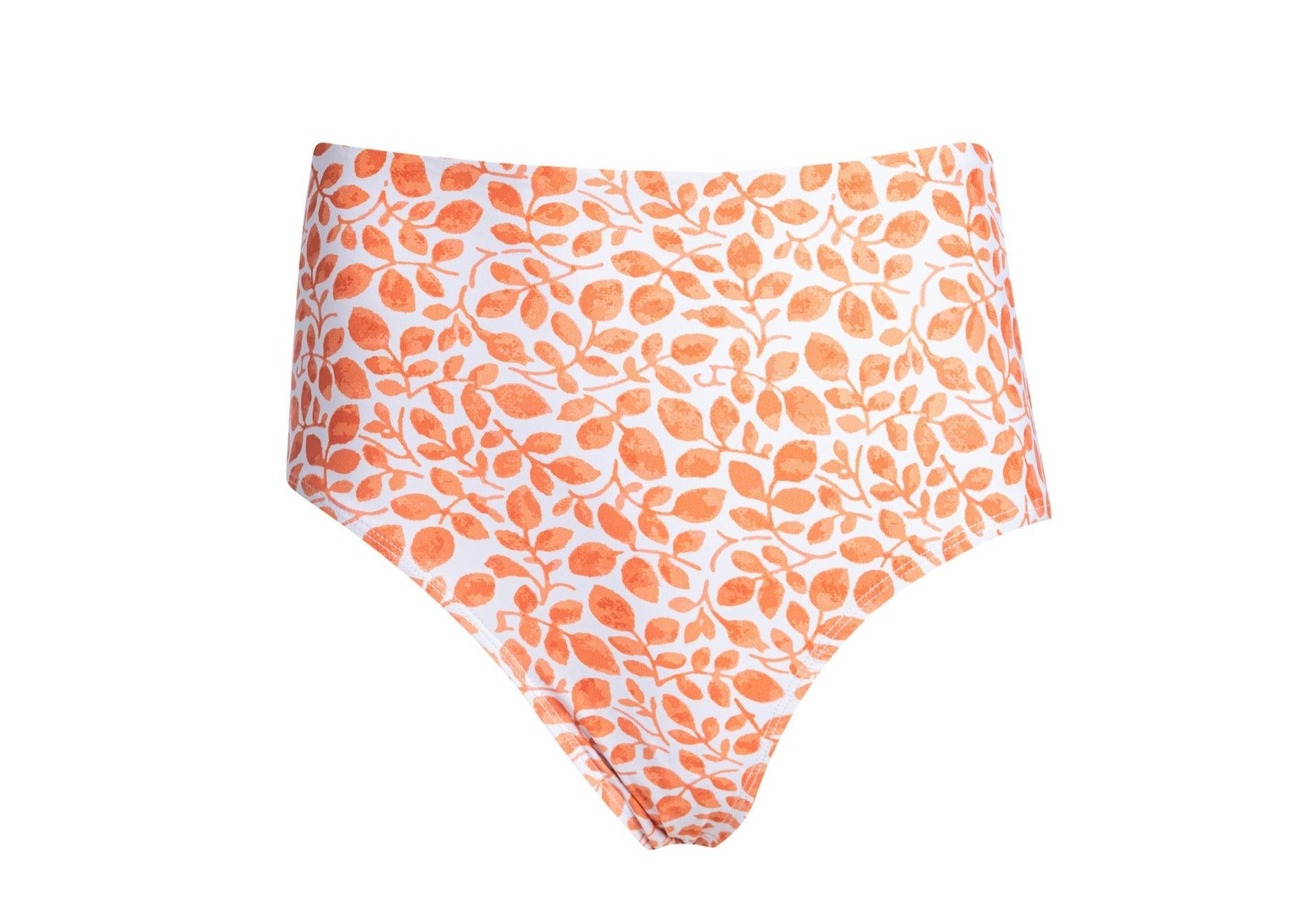 Tangerine Blossom High Waist Bottom