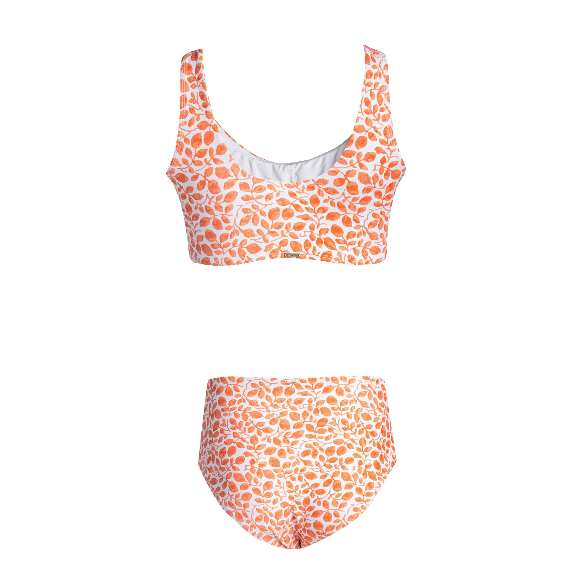 Tangerine Blossom High Waist Bottom
