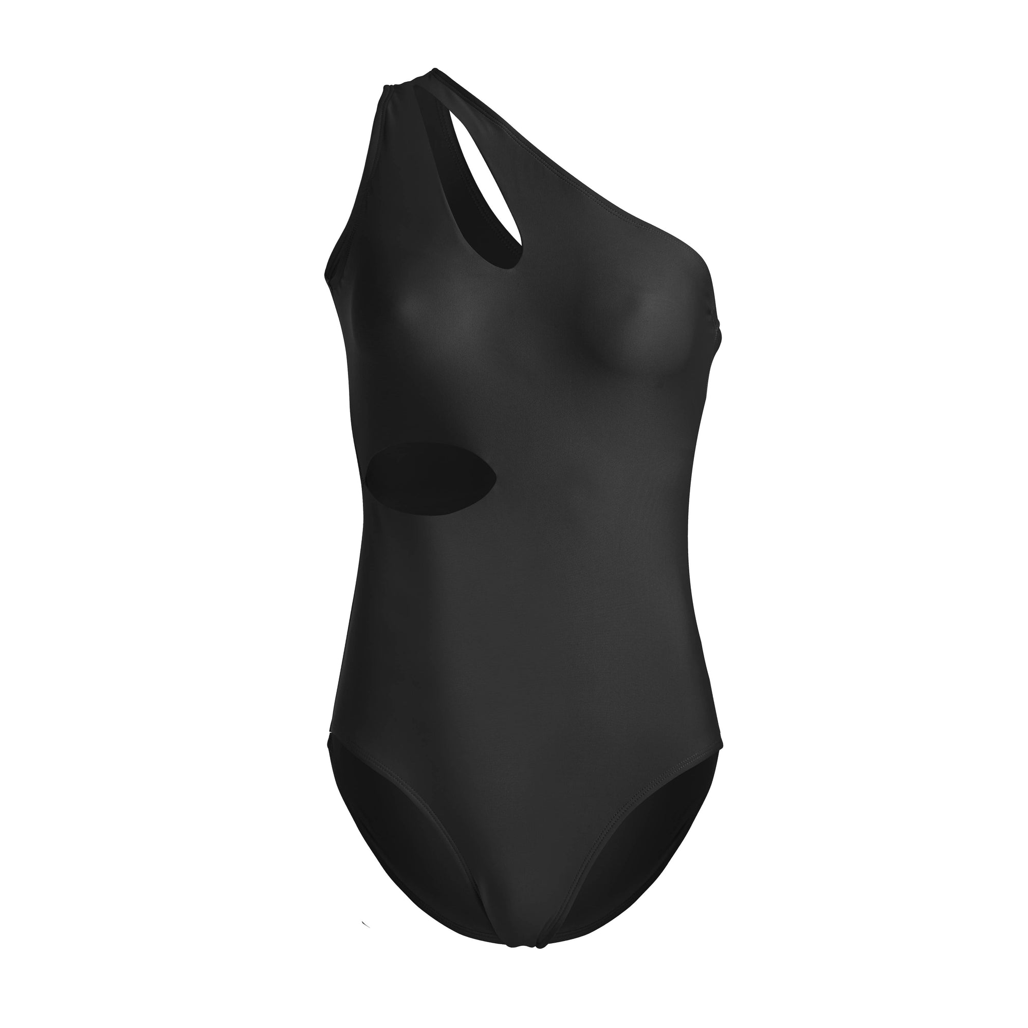 Black Cut Out One Piece