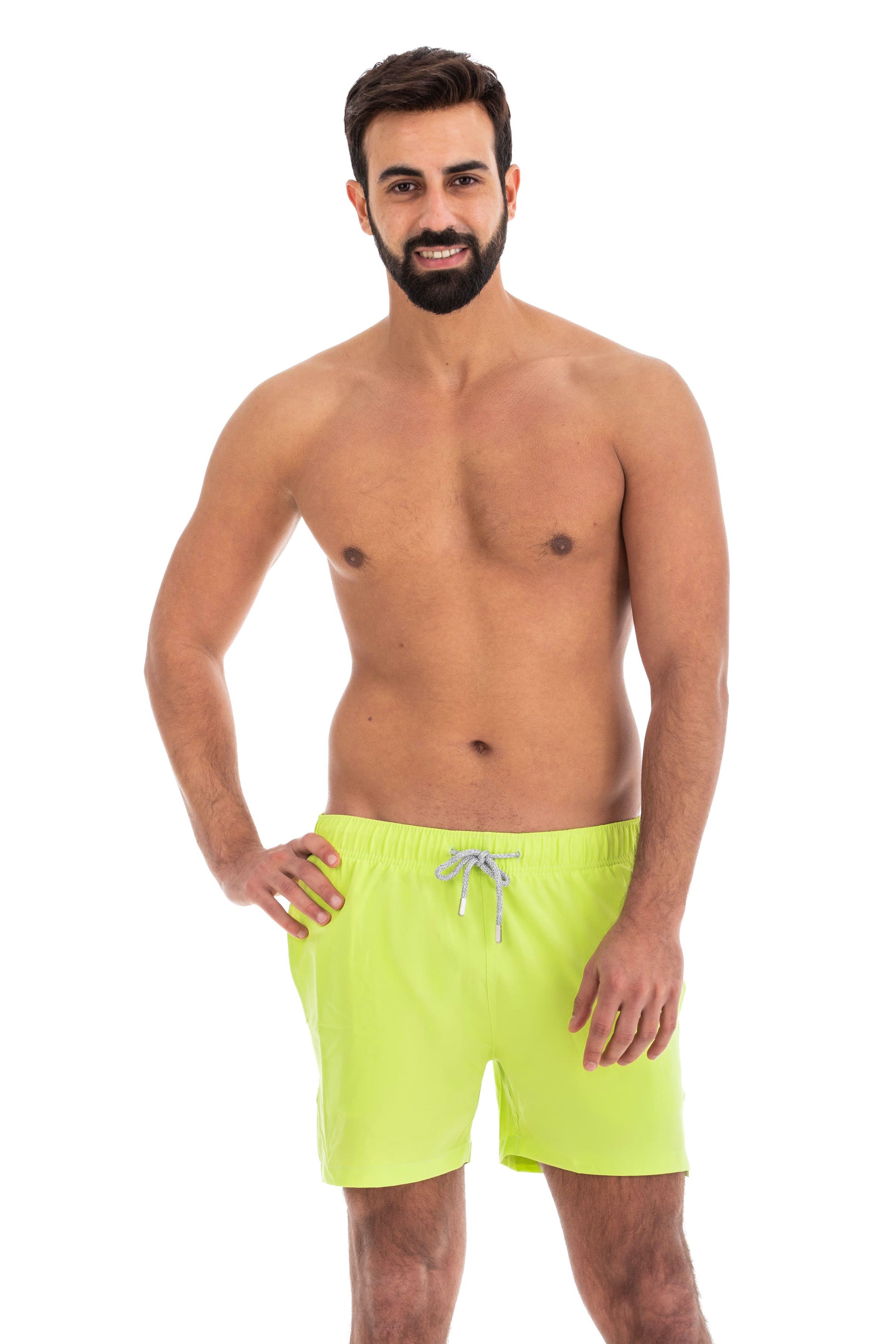 Solid Lime (4 Way Stretch)