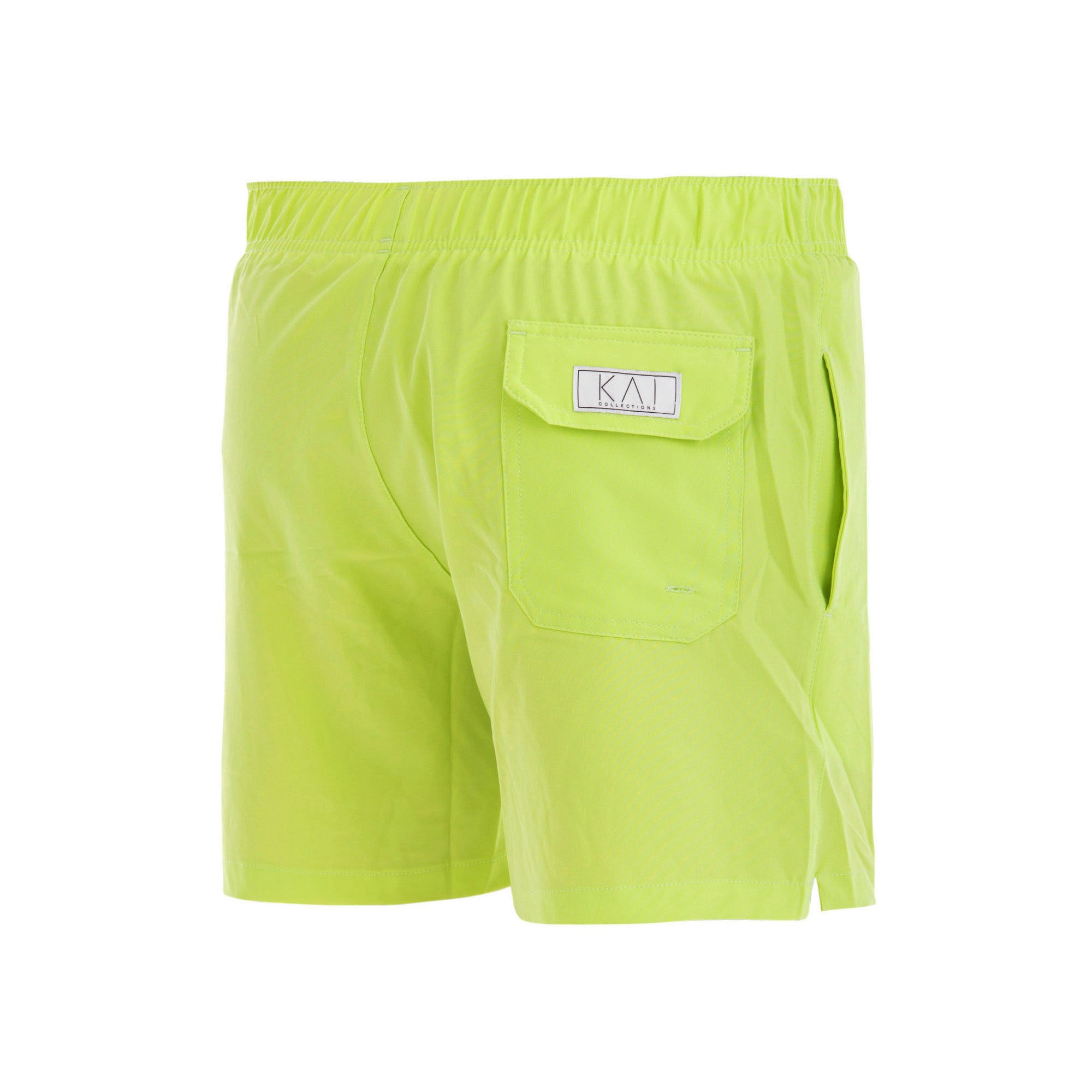 Solid Lime (4 Way Stretch)